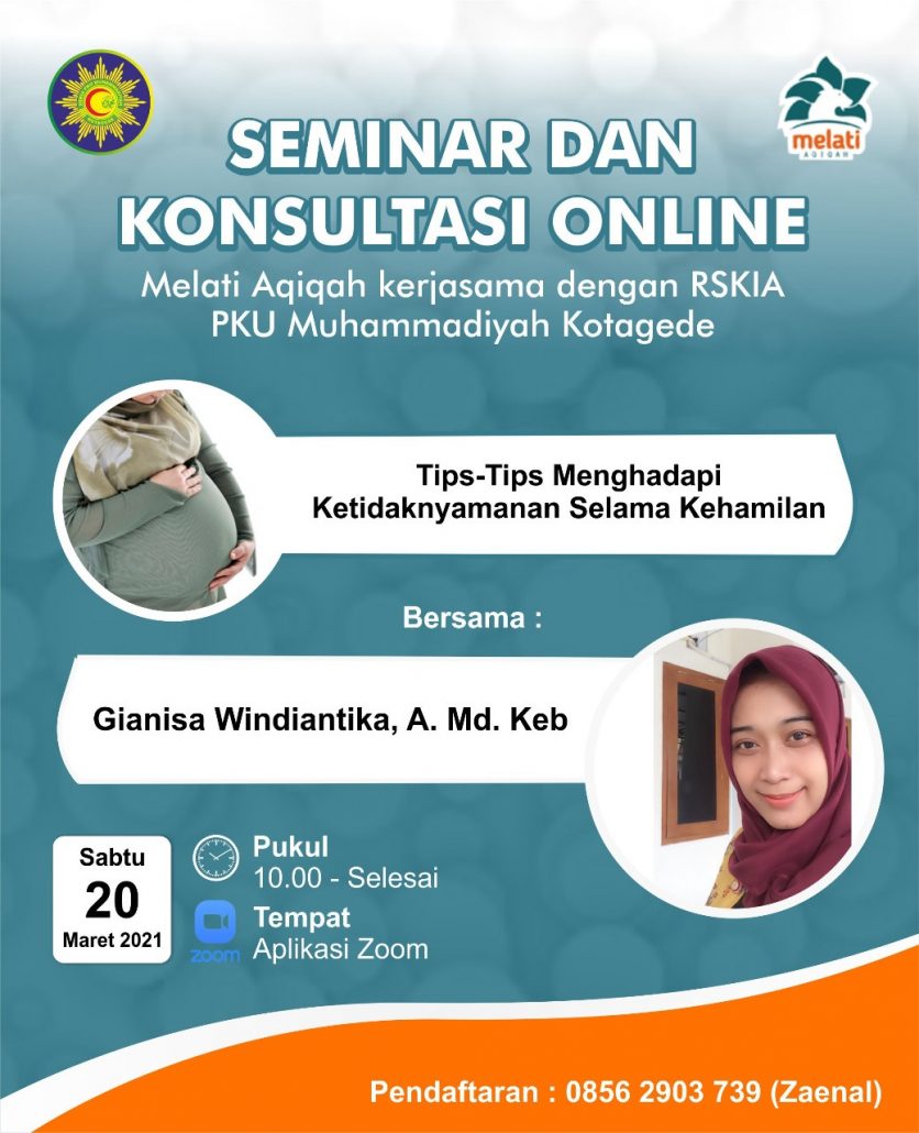 RSKIA PKU MUHAMMADIYAH KOTAGEDE selenggarakan SEMINAR & KONSULTASI ON